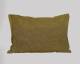 Solid yellow cotton pillow for bedroom sofa set used as a contrast